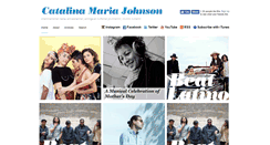 Desktop Screenshot of catalinamariajohnson.com